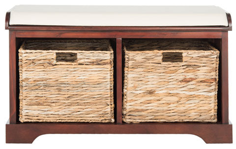 Freddy Wicker Storage Bench