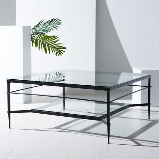 Mieka Glass Cocktail Table