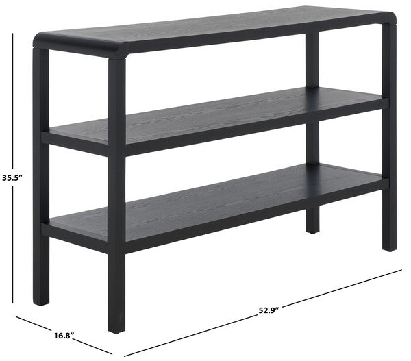 Omara 2 Shelf Console Table