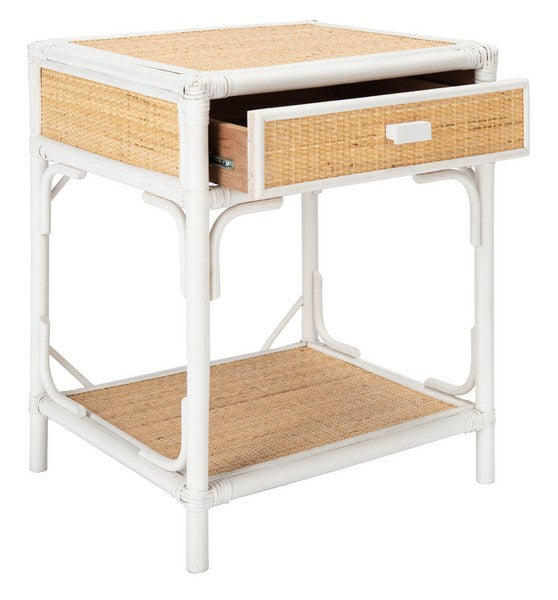 Roya 1 Drawer 1 Shelf Nightstand