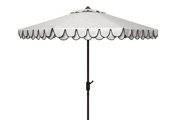 Elegant Valance 9ft Auto Tilt Umbrella