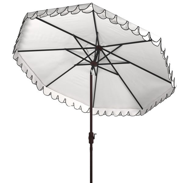 Elegant Valance 9ft Auto Tilt Umbrella