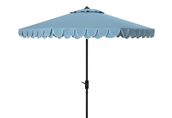 Elegant Valance 9ft Auto Tilt Umbrella