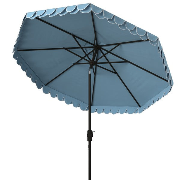 Elegant Valance 9ft Auto Tilt Umbrella