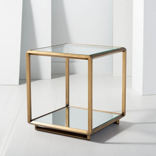 Florabella Mirrored Accent Table
