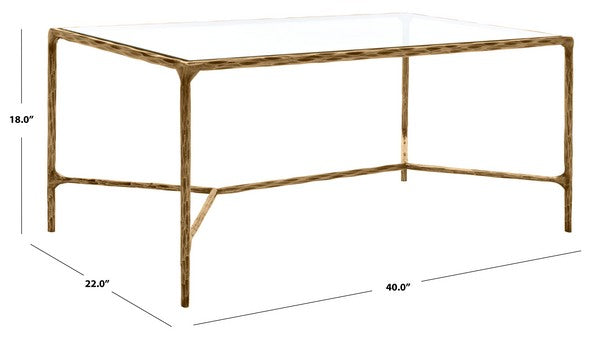 Jessa Metal Coffee Table