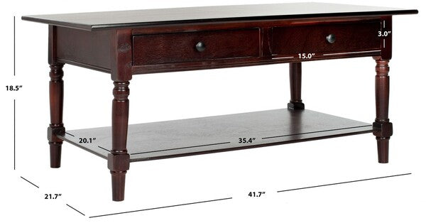 Boris 2 Drawer Coffee Table