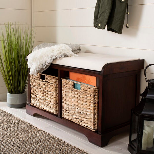 Freddy Wicker Storage Bench