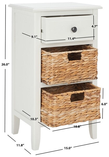 Everly Drawer Side Table