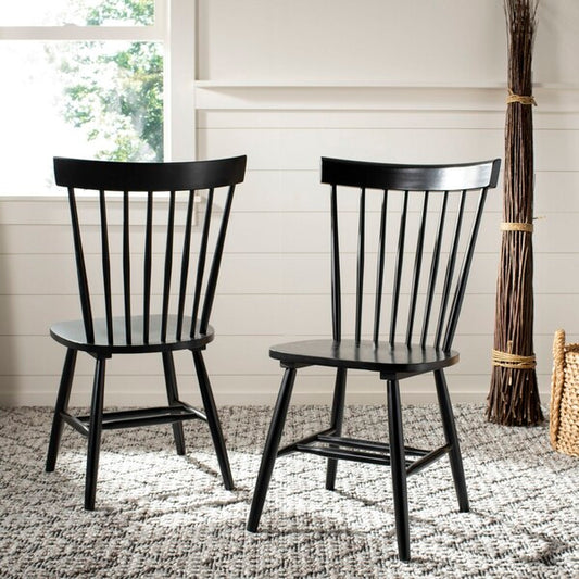 Parker 17" H Spindle Dining Chair Set Of 2