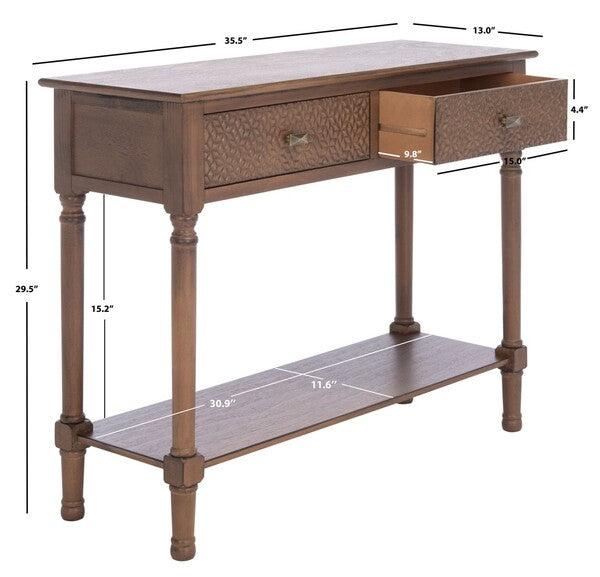 Halton 2 Drawer Console Table