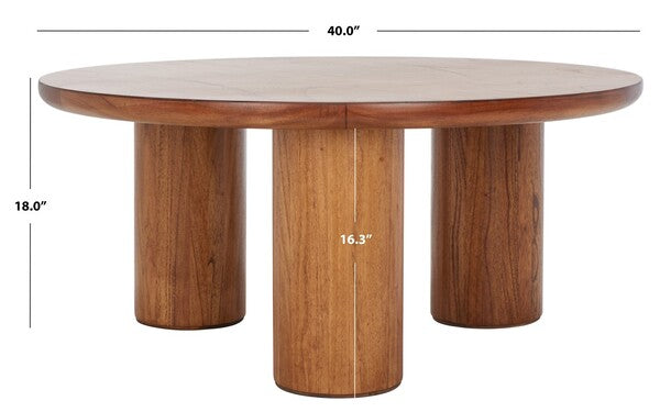 Mork 3 Leg Round Coffee Table