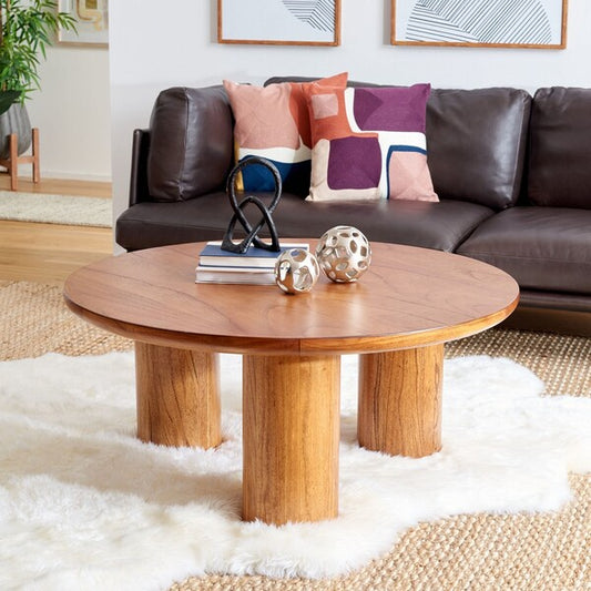Mork 3 Leg Round Coffee Table