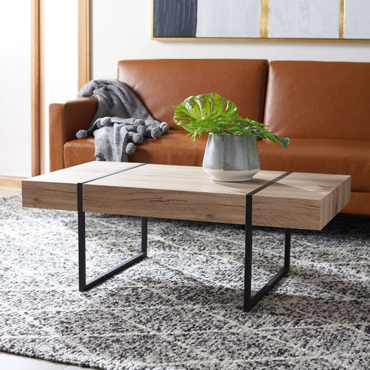 Tristan Rectangular Modern Coffee Table