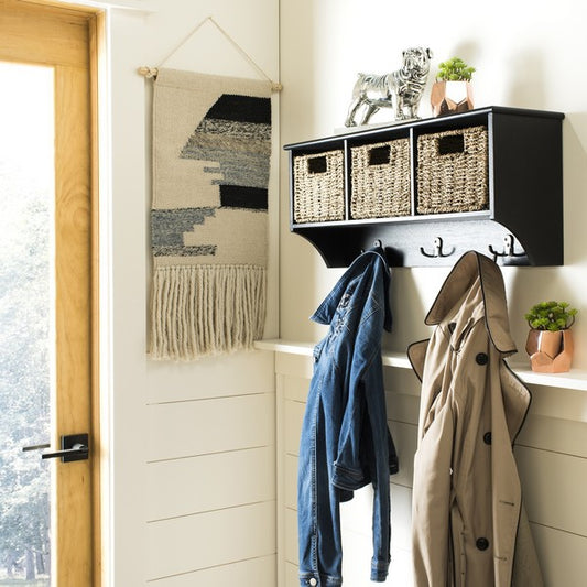 Finley Hanging 3 Basket Wall Rack