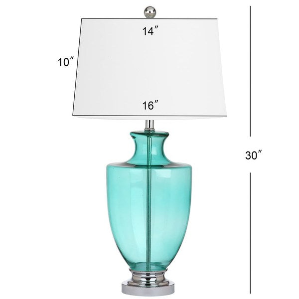 Desiree 30-Inch H Glass Table Lamp