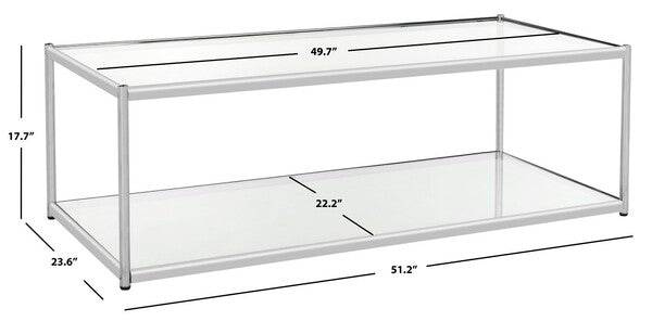 Zola Glass Coffee Table