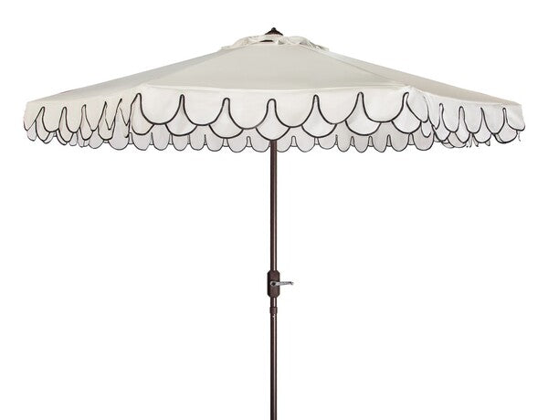 Elegant Valance 9ft Auto Tilt Umbrella