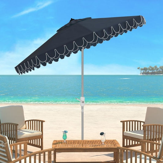 Elegant Valance 9ft Auto Tilt Umbrella