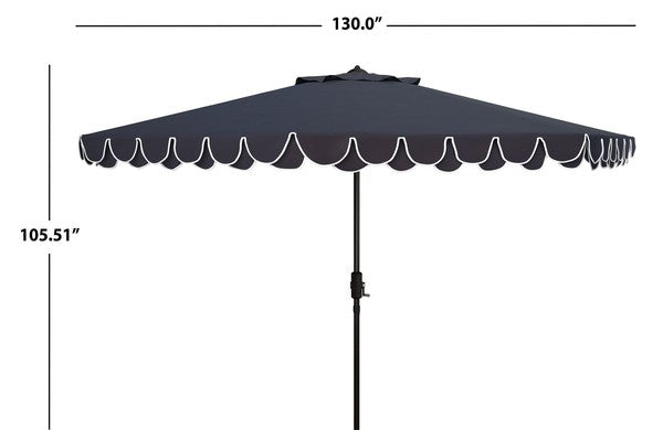 Elegant Valance 11ft Round Umbrella