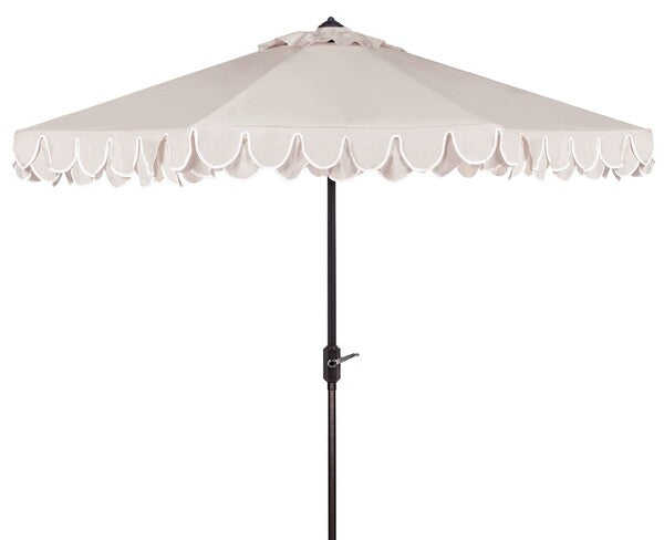 Elegant Valance 11ft Round Umbrella