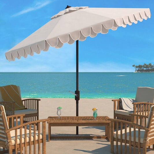 Elegant Valance 11ft Round Umbrella
