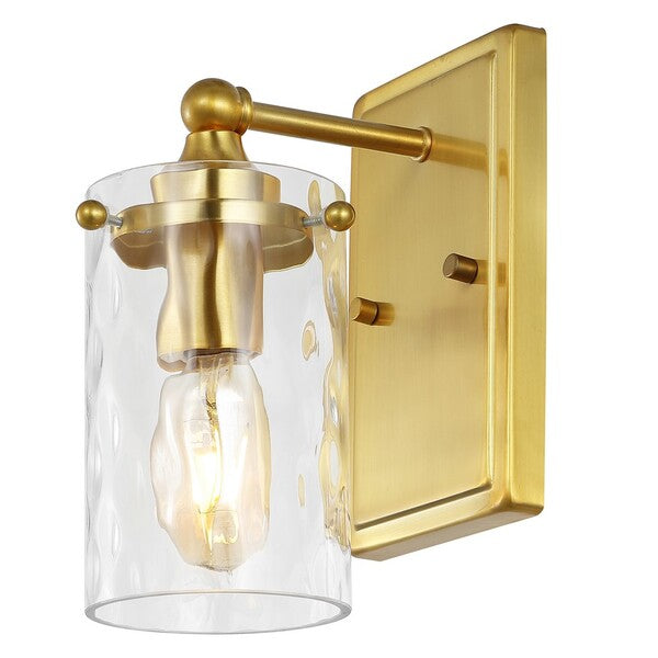 Jobie Brass Iron / Glass Sconce