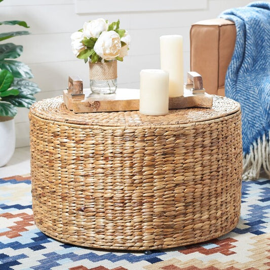 Jesse Wicker Storage Coffee Table