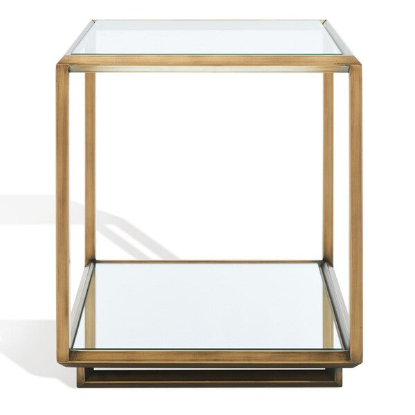 Florabella Mirrored Accent Table