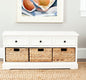 Damien 3 Drawer Storage Bench