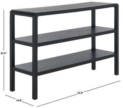 Omara 2 Shelf Console Table