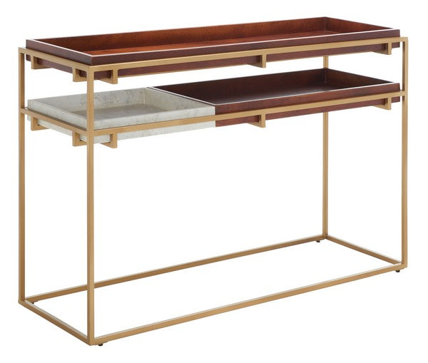Akari Marble Console Table