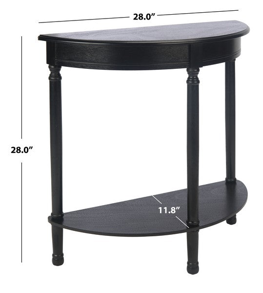 Tinsley Half Round Console Table