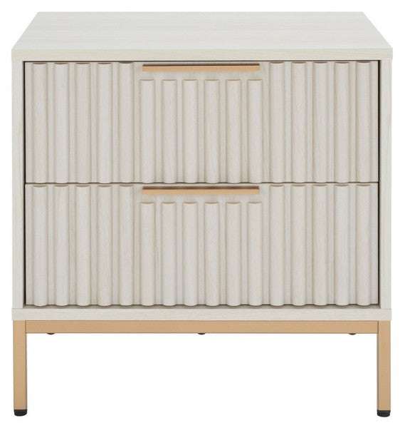 Lylia 2 Drawer Nightstand