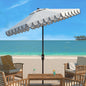 Elegant Valance 9ft Auto Tilt Umbrella