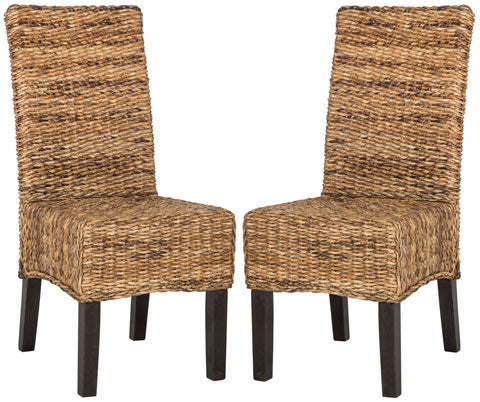 Avita 18" H Wicker Dining Chair-Set of 2