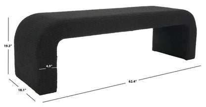 Caralynn Boucle Bench