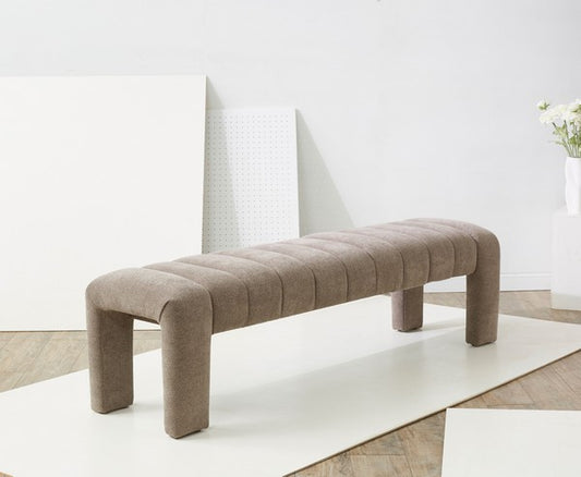 Bellisima Channel Tufted Bench
