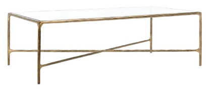Jessa Rectangle Metal Coffee Table