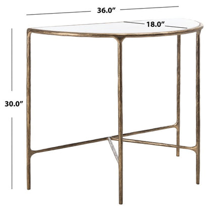 Jessa Forged Metal Console Table