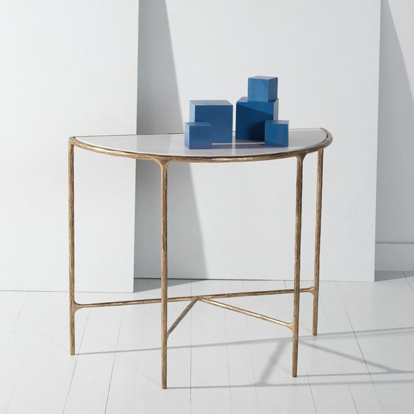 Jessa Forged Metal Console Table
