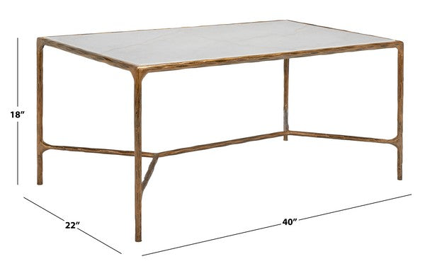 Jessa Metal Coffee Table