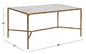 Jessa Metal Coffee Table
