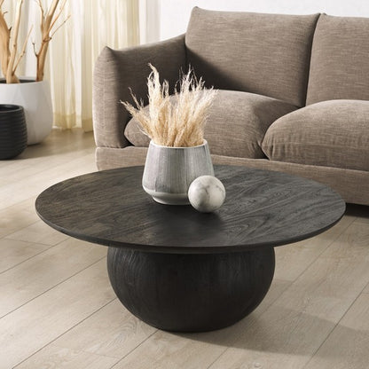Gabribella Round Wood Coffee Table
