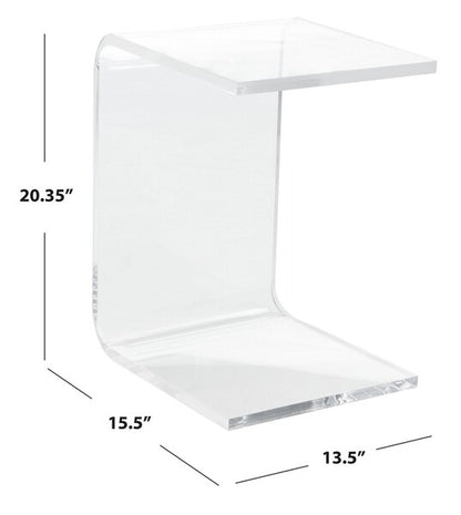 Upton Acrylic Side Table