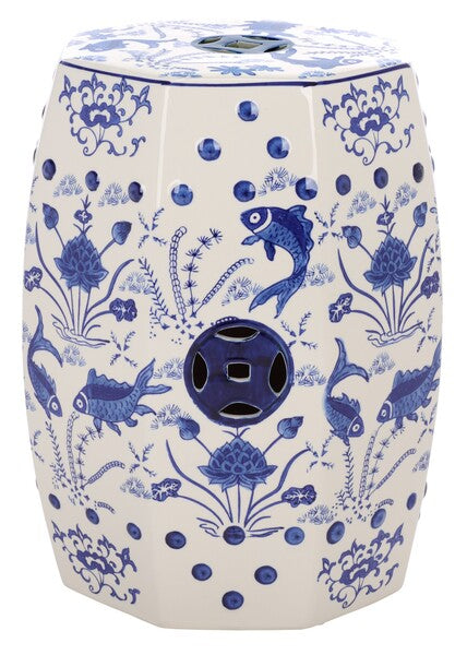 Cloud 9 Chinoiserie Garden Stool