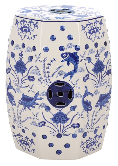 Cloud 9 Chinoiserie Garden Stool