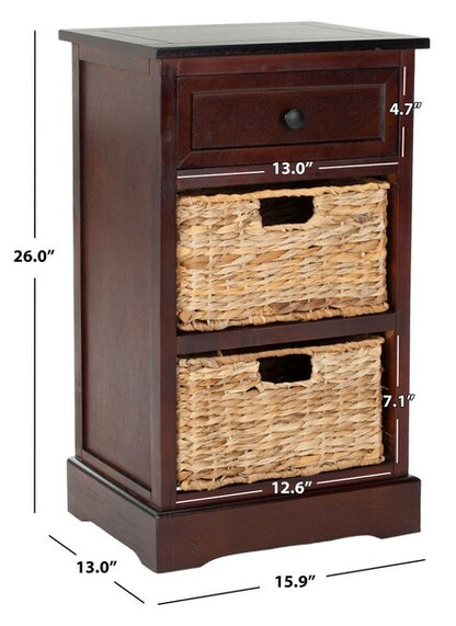 Carrie Side Storage Side Table