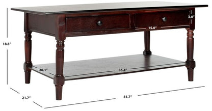 Boris 2 Drawer Coffee Table