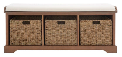Lonan Wicker Storage Bench